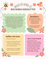 April 24, 2026 Newsletter