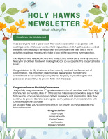 May 2, 2025 Newsletter