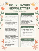 March 21, 2025 Newsletter
