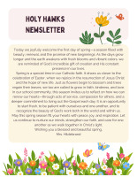 March 20, 2026 Newsletter