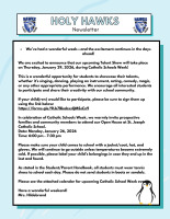 January 16, 2026 Newsletter