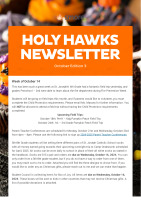 October 11, 2024 Newsletter
