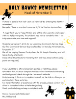 October 30, 2025 Newsletter
